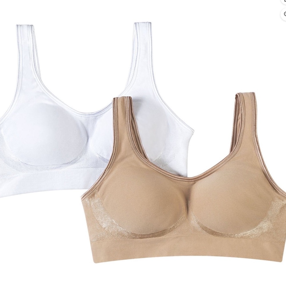 Beige Everyday T-Shirt Bra. Size M. 95%Nylon, 5% Spandex. Very Stretchable. NWOT - Picture 2 of 6
